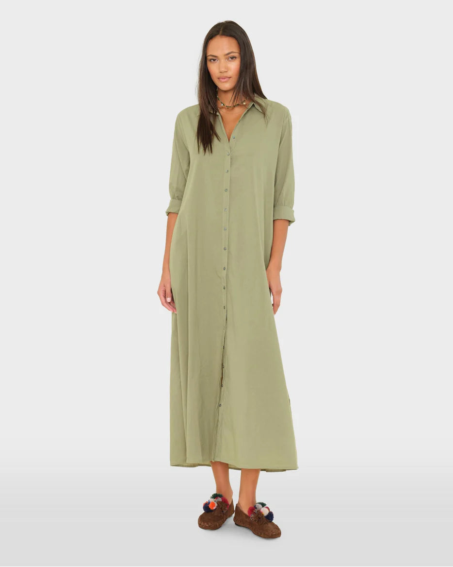 XiRENA Boden Dress in Dark Seagrass