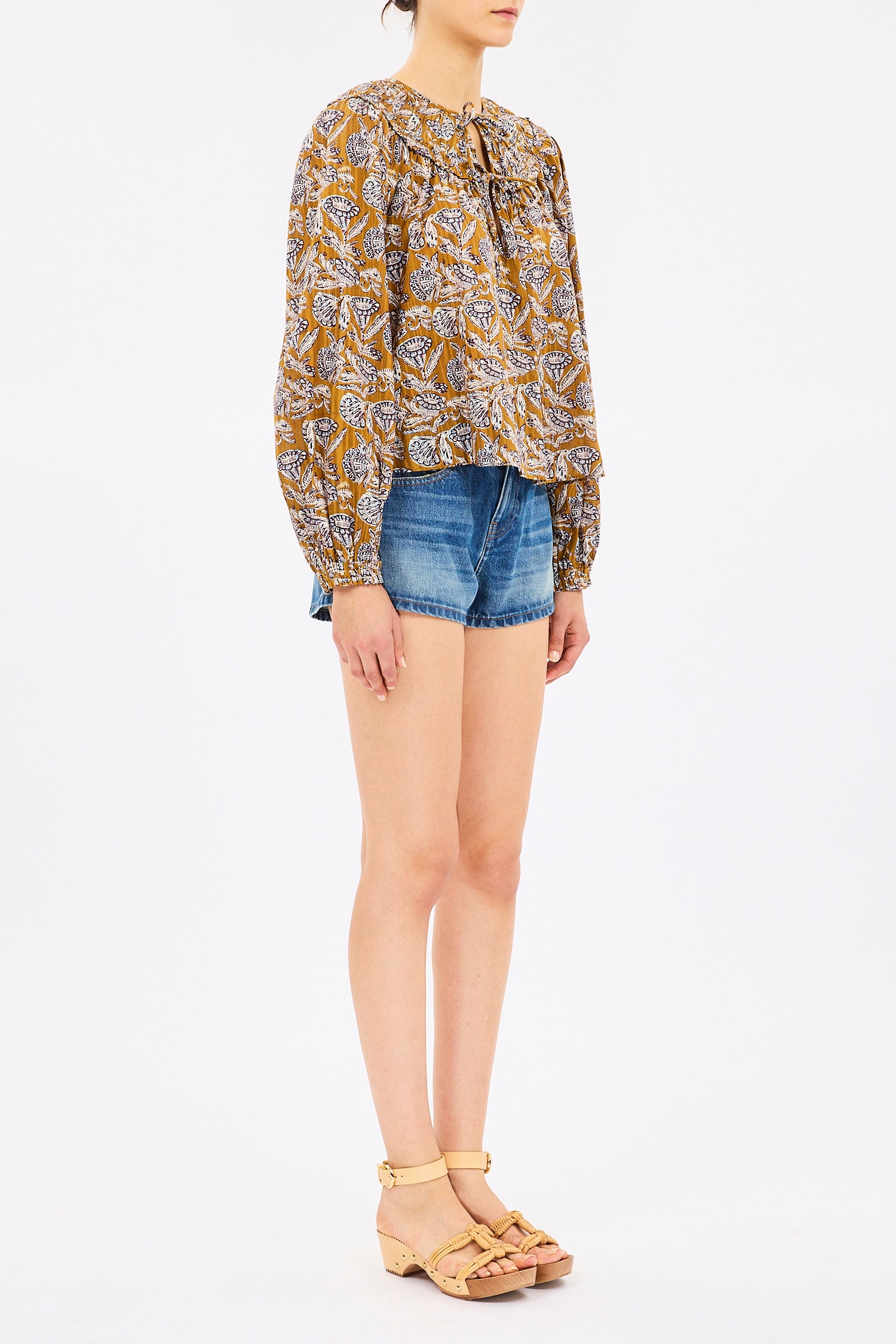 Ulla Johnson Florelle Long Sleeve Blouse