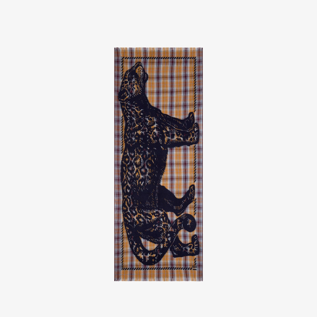 Inoui Editions Scarf 3D Gommery in Navy