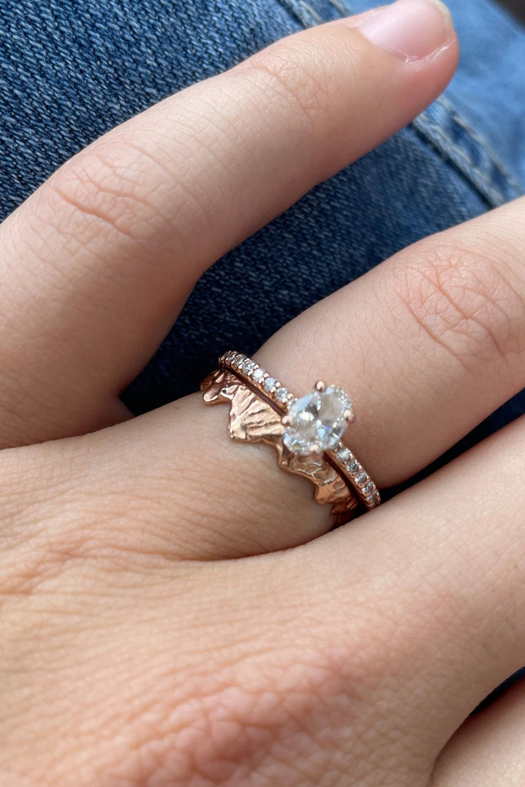 Valley Rose Sequoia Ring Rose Gold