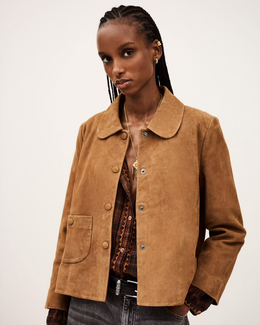 Ba&sh Milas Jacket in Camel