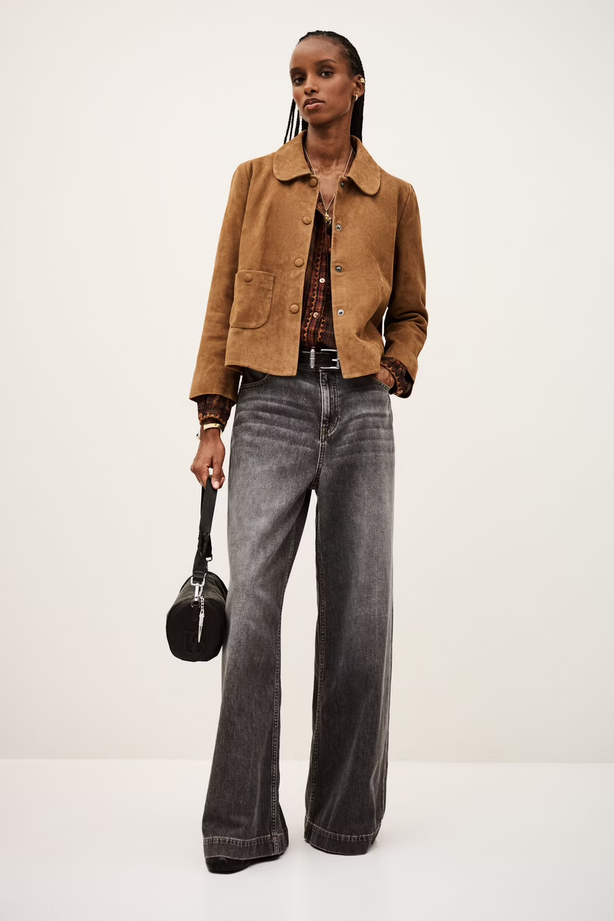 Ba&sh Milas Jacket in Camel