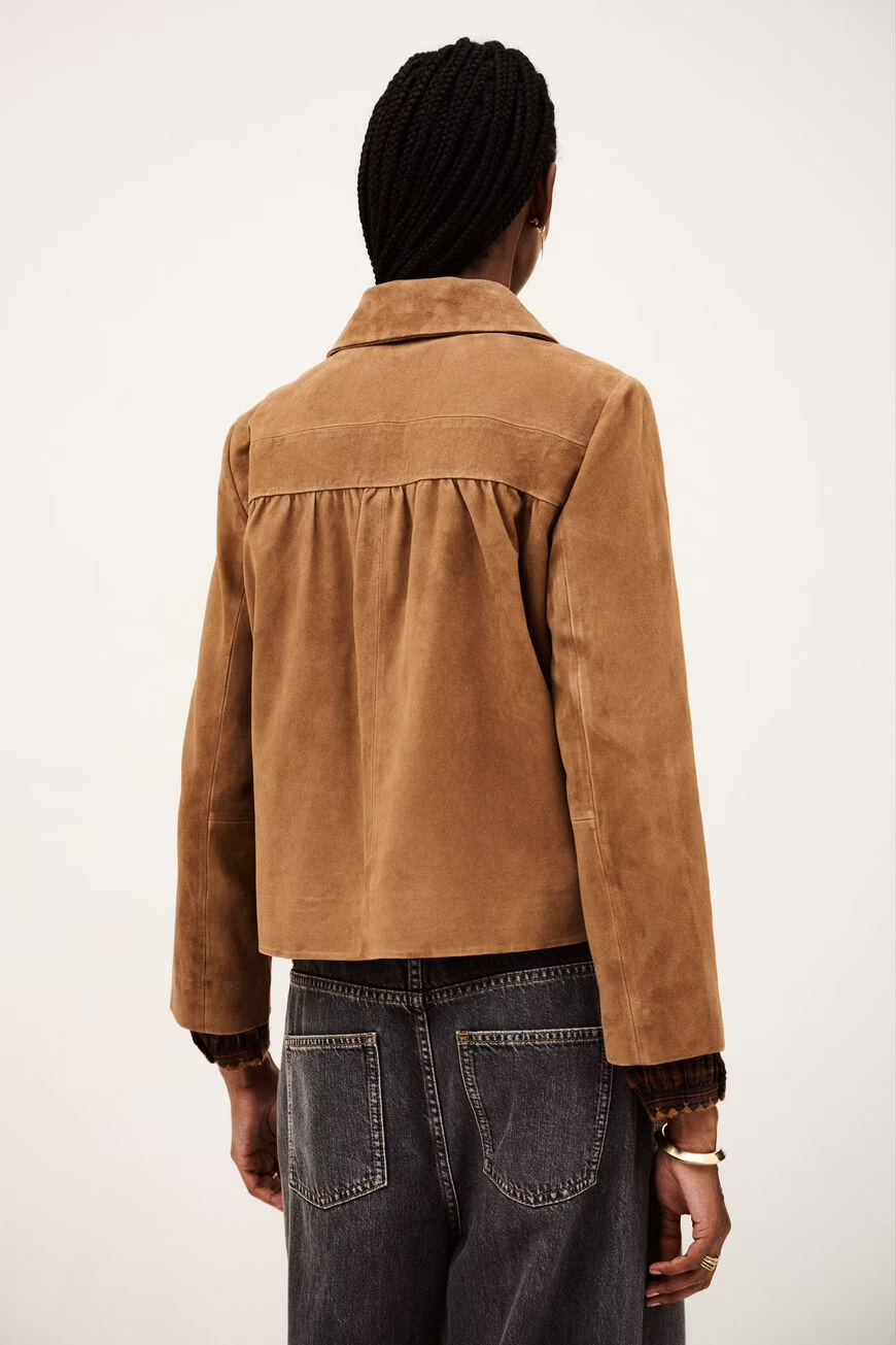 Ba&sh Milas Jacket in Camel