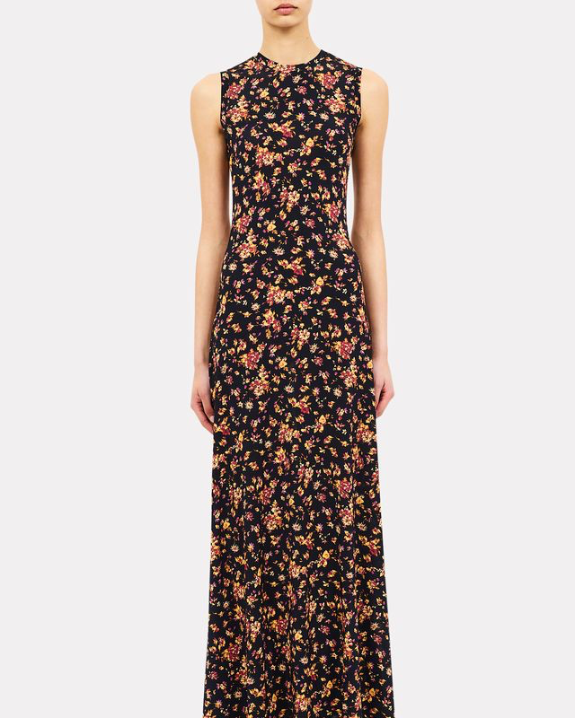 Ulla Johnson Orla Jersey Dress in Noir Floral