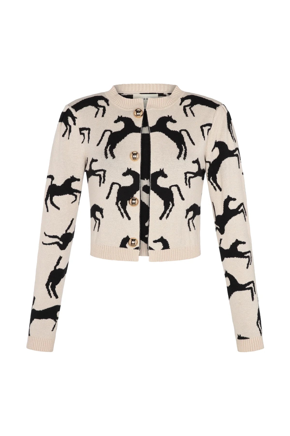 Carolina K Cardigan Wild Horses