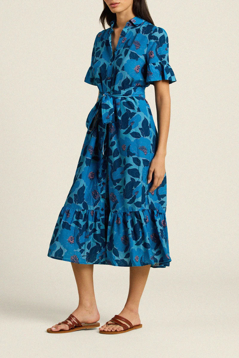 Trovata Luana Dress in Lago Floral