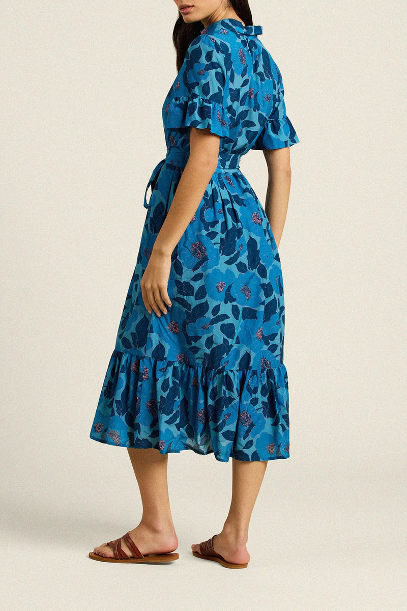 Trovata Luana Dress in Lago Floral
