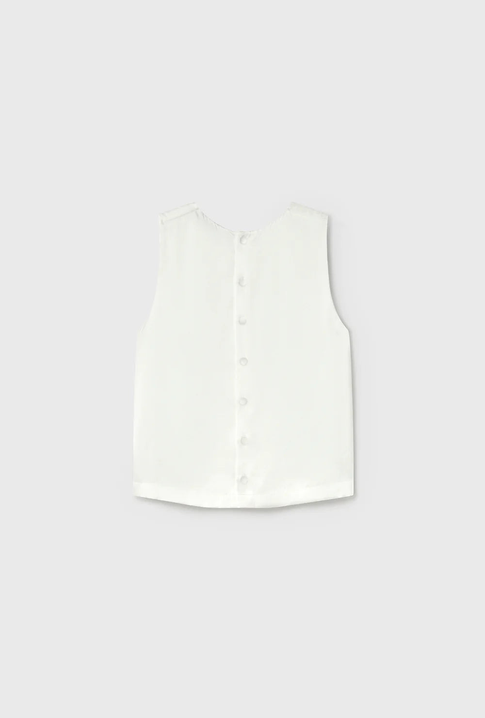 Silk Laundry Elena Top in White