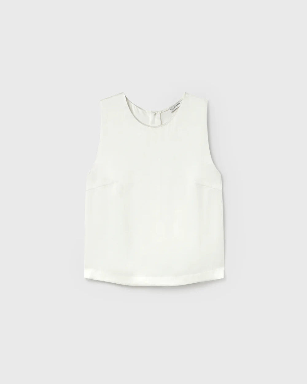 Silk Laundry Elena Top in White