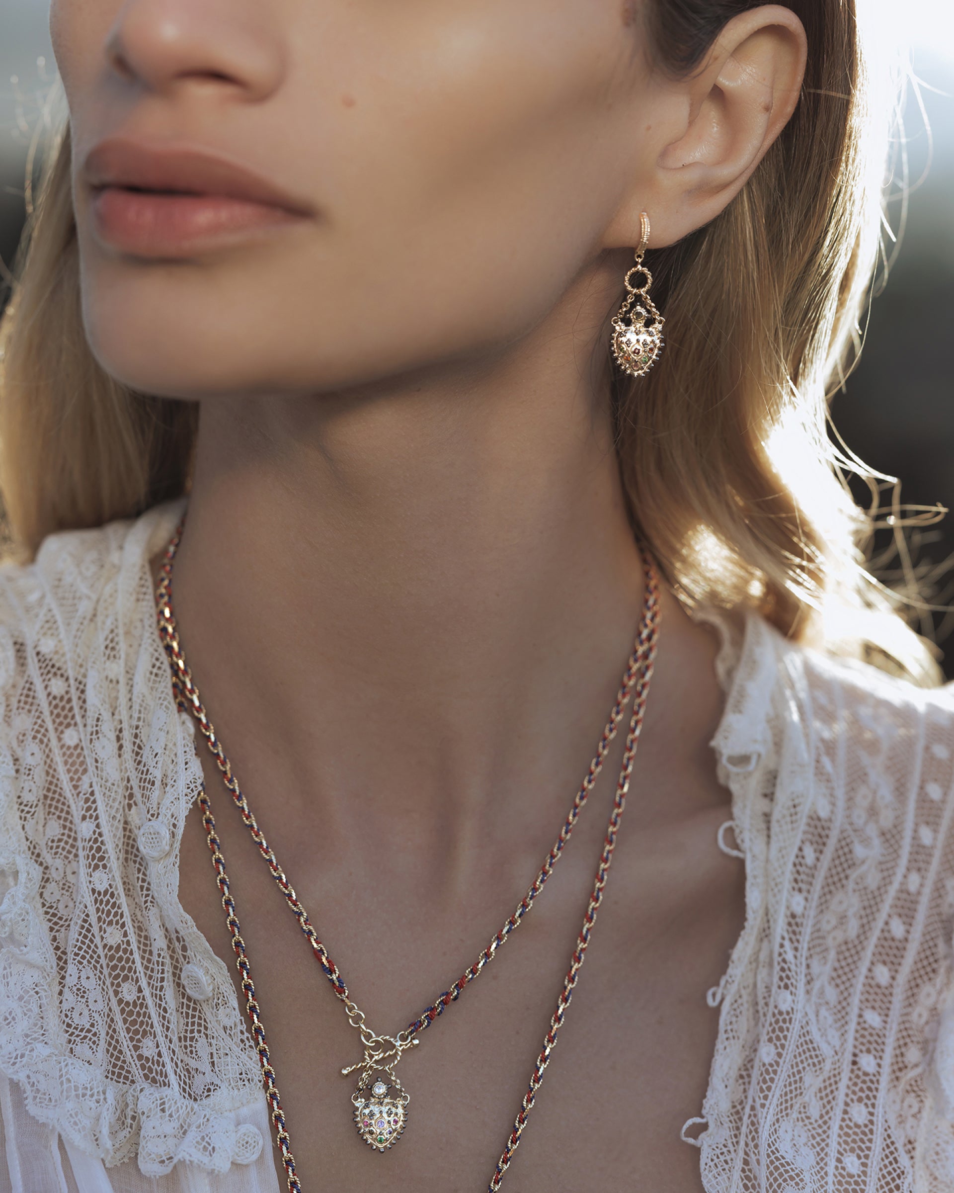 Marie Laure Chamorel Necklace Heart