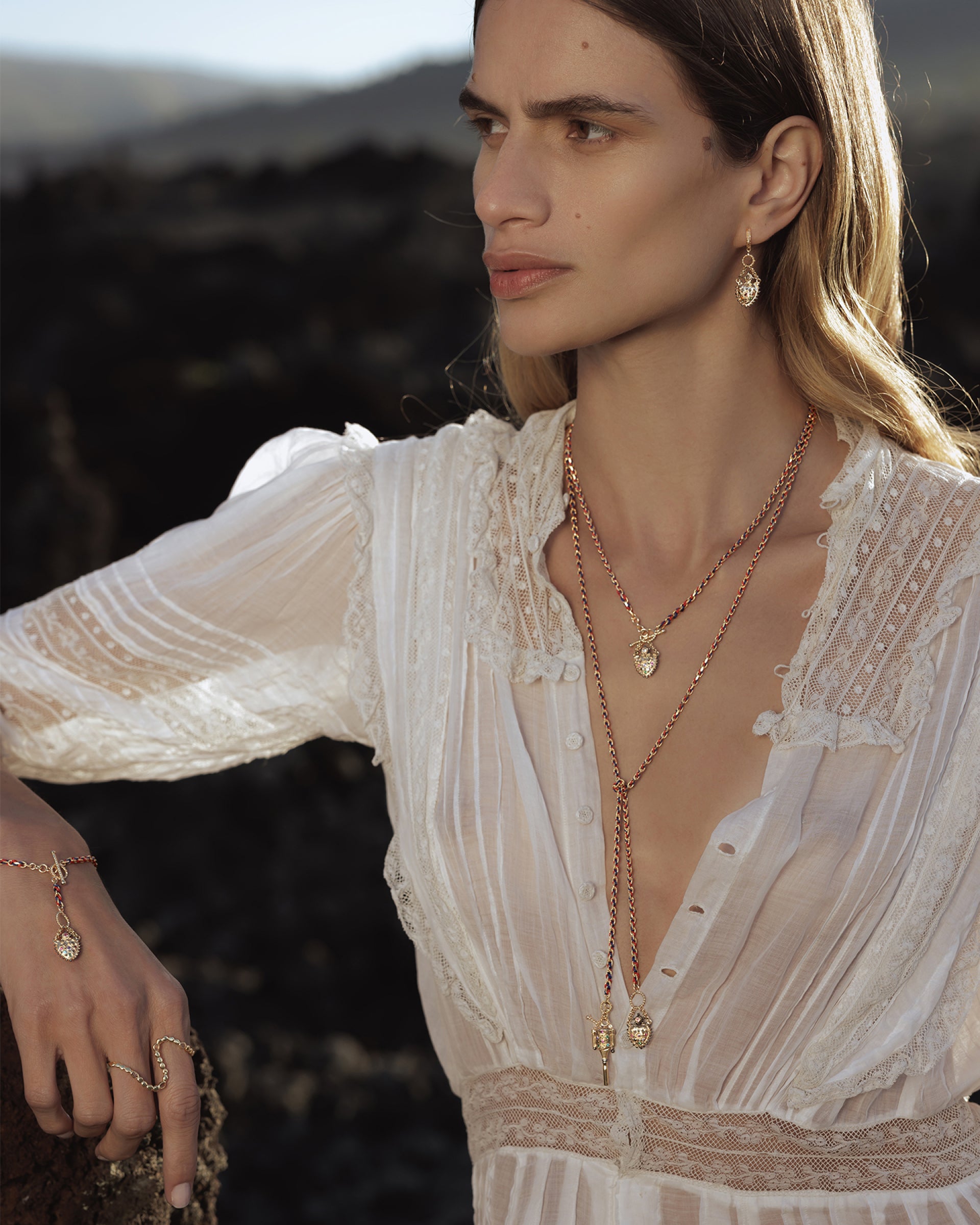 Marie Laure Chamorel Necklace Heart