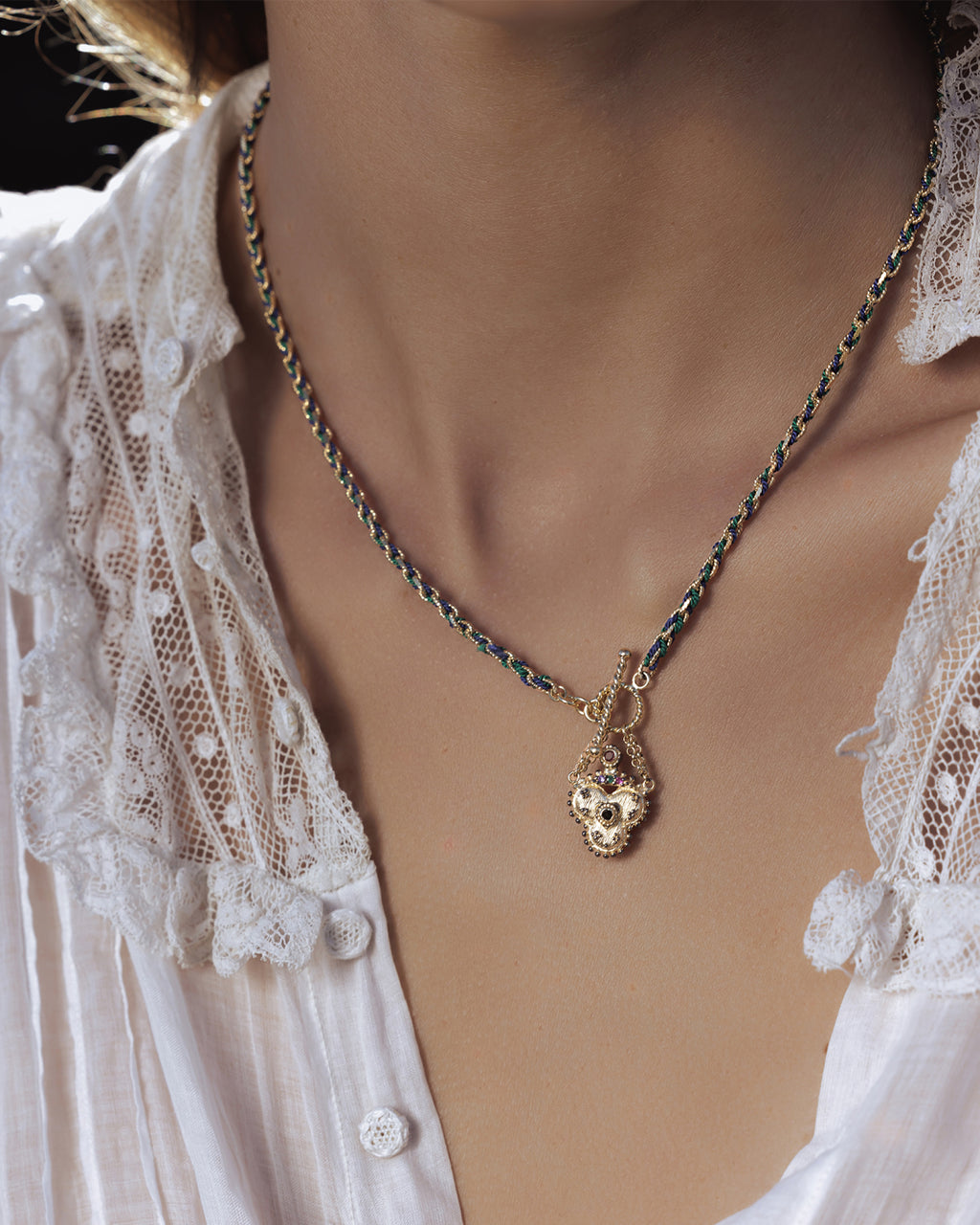 Marie Laure Chamorel Necklace Clover