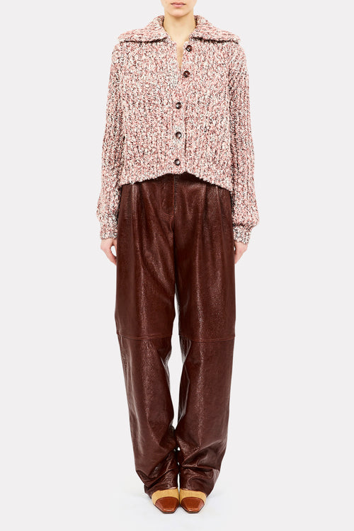 Ulla Johnson Louise Knit Cardigan in Amarena