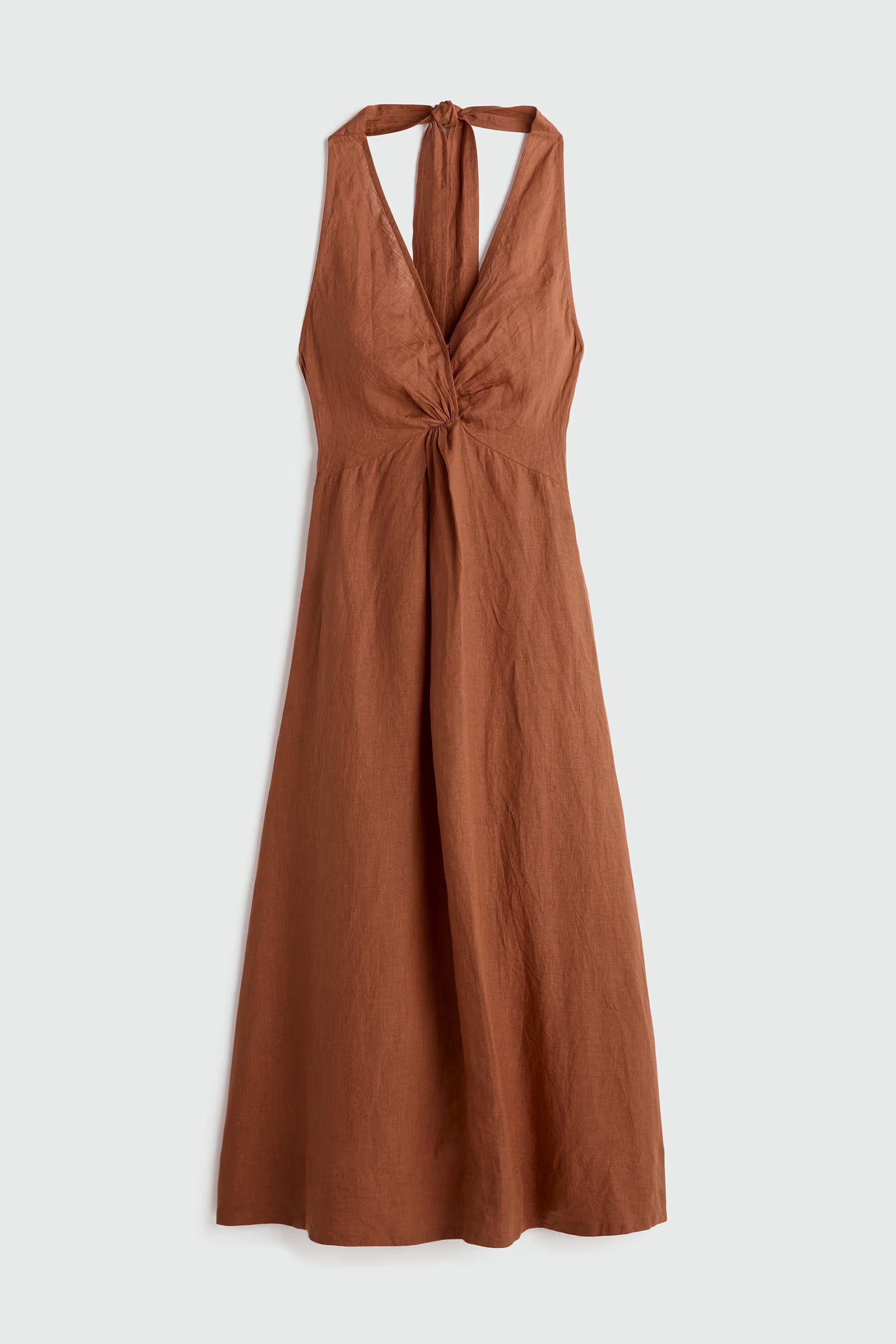 Apiece Apart Salome Halter Maxi Dress in Harissa