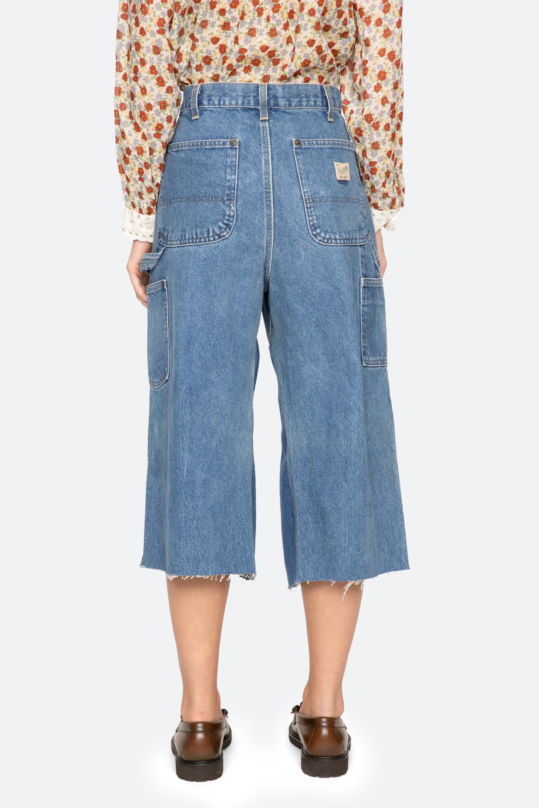 Sea New York Milene Denim Carpenter Culotte
