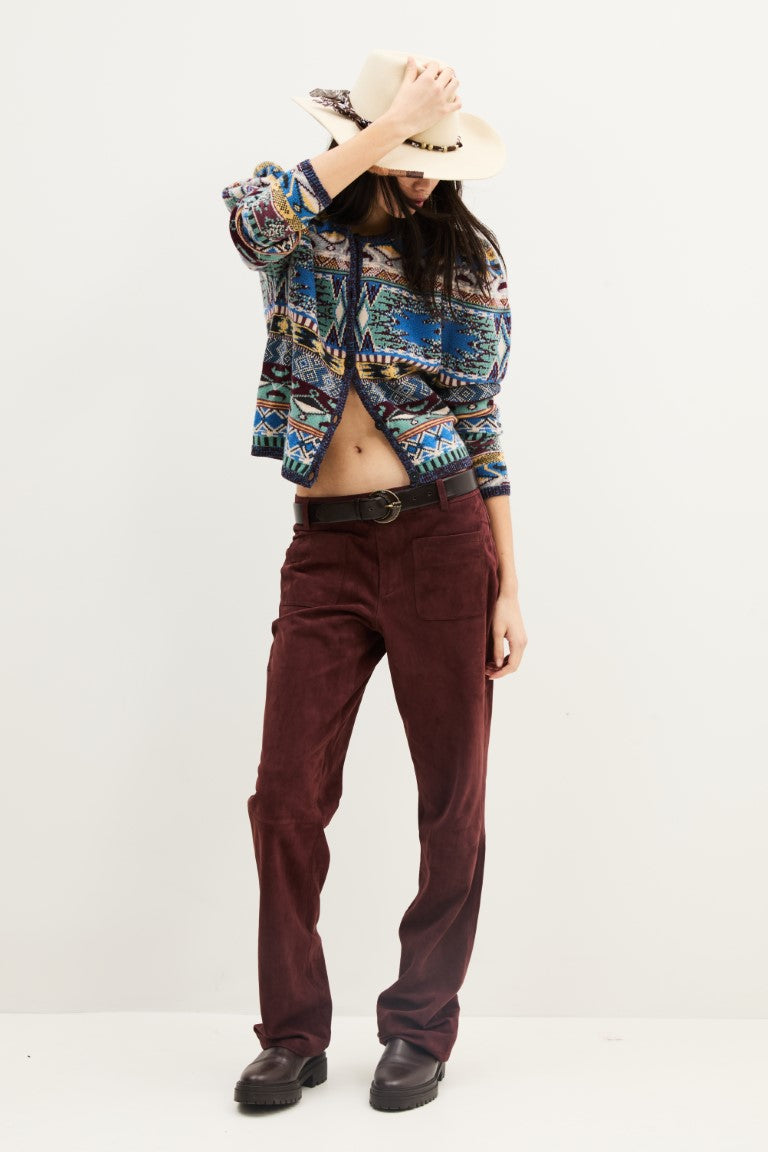 Ba&sh Maja Cardigan in Multicolor