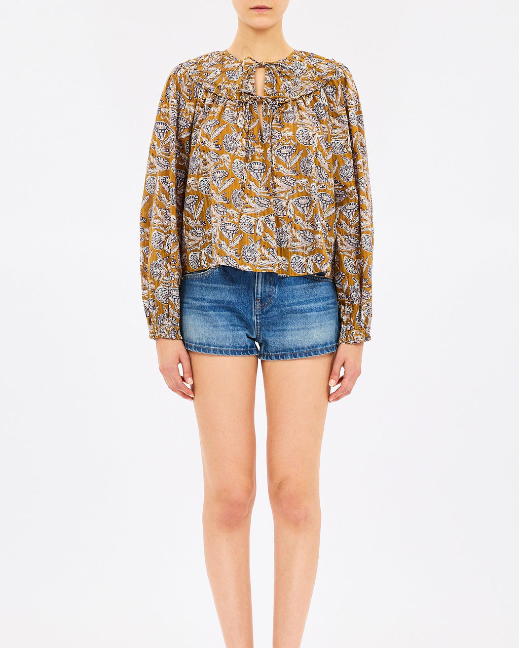Ulla Johnson Florelle Long Sleeve Blouse