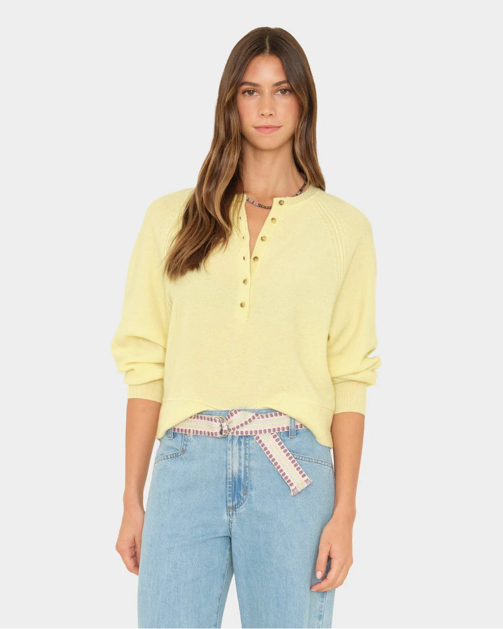 XiRENA Griffin Sweater in Butter Yellow