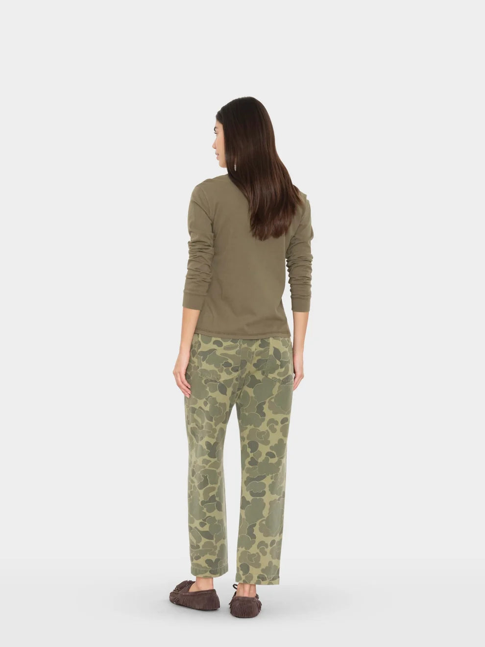 XiRENA Baxter Pant in Camo Green