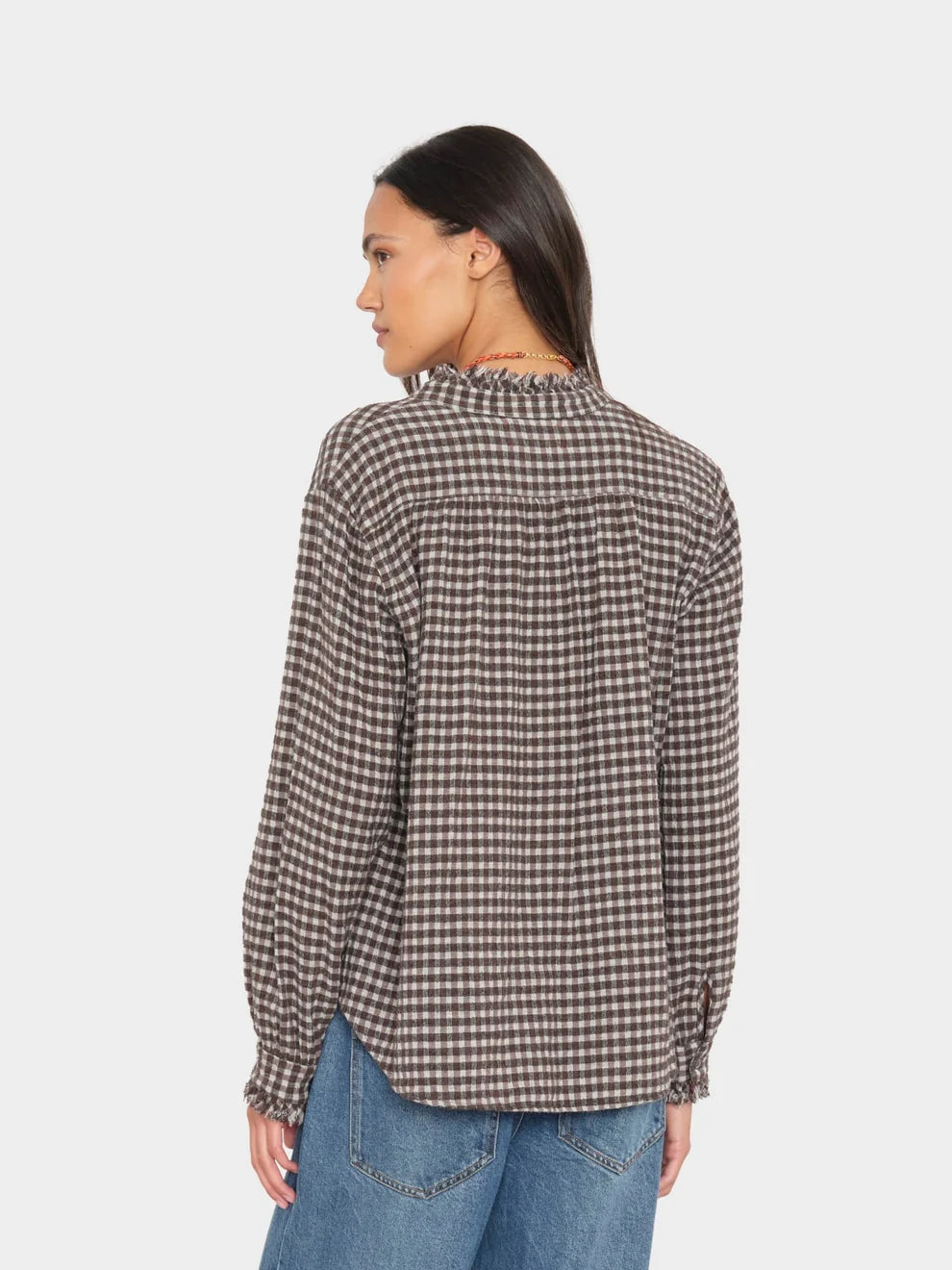 XiRENA Amelie Shirt in Walnut Brown